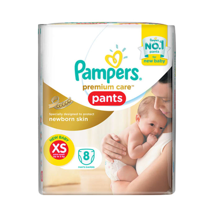 Pampers premium care pants diaper xs