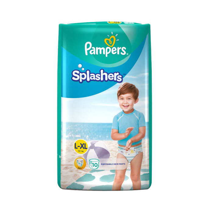 Pampers Splashers Disposable Swim Pants L-XL