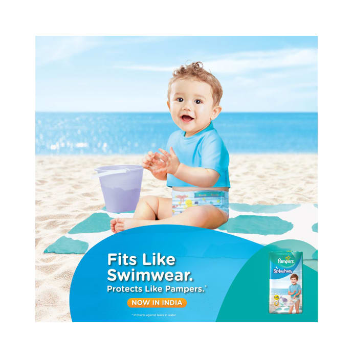 Pampers Splashers Disposable Swim Pants L-XL