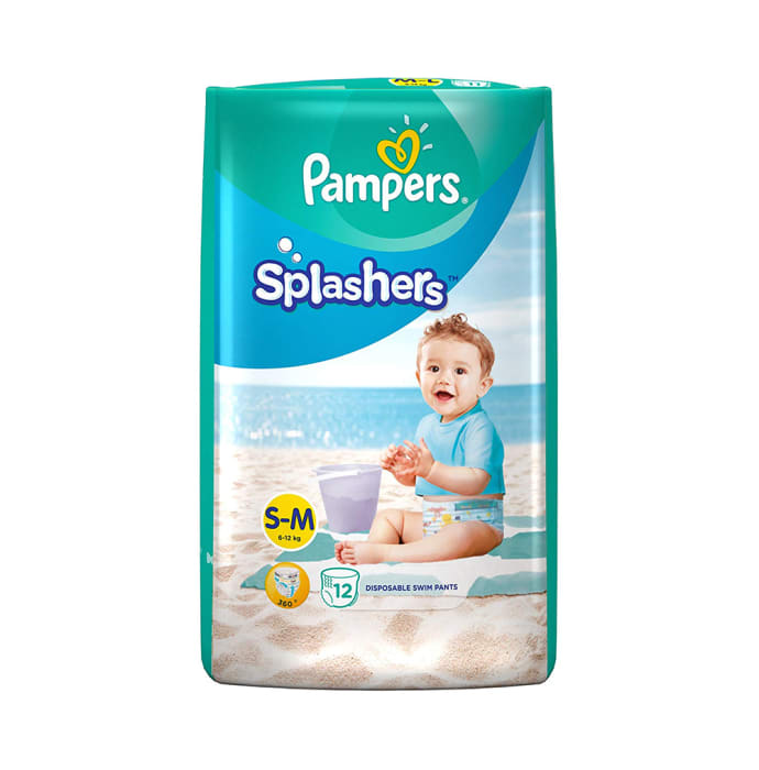 Pampers Splashers Disposable Swim Pants S-M