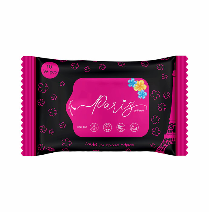 Paree Pariz Multi-Purpose Wipes Pack of 2