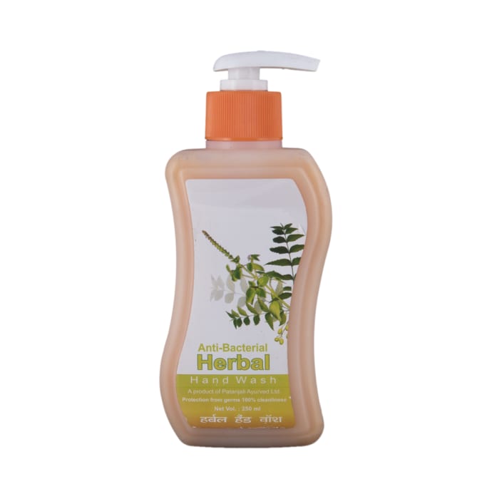 Patanjali ayurveda anti-bacterial herbal handwash (250ml)