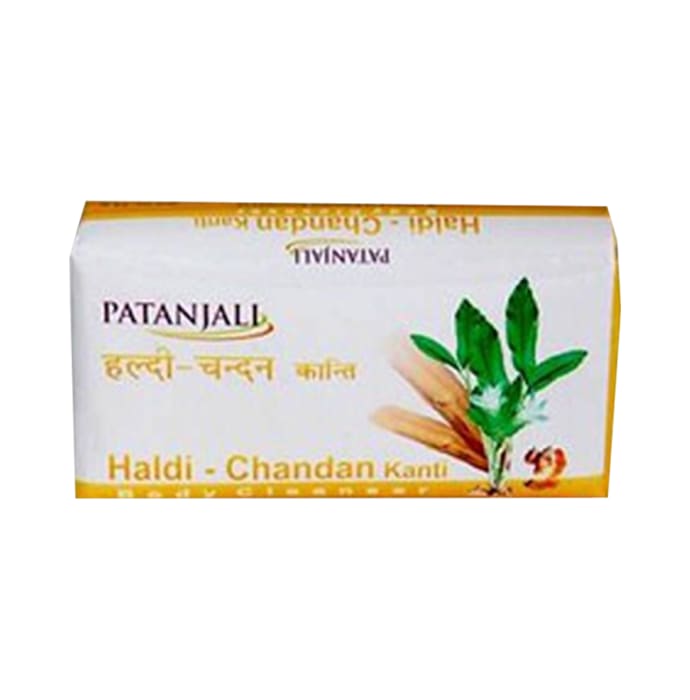 Patanjali ayurveda haldi chandan kanti body cleanser pack of 5