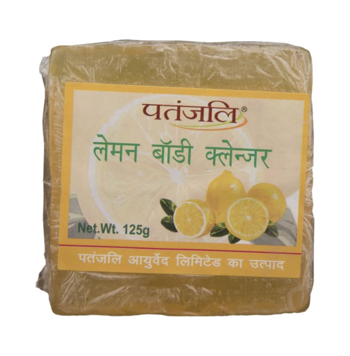 Patanjali ayurveda lemon body cleanser pack of 3