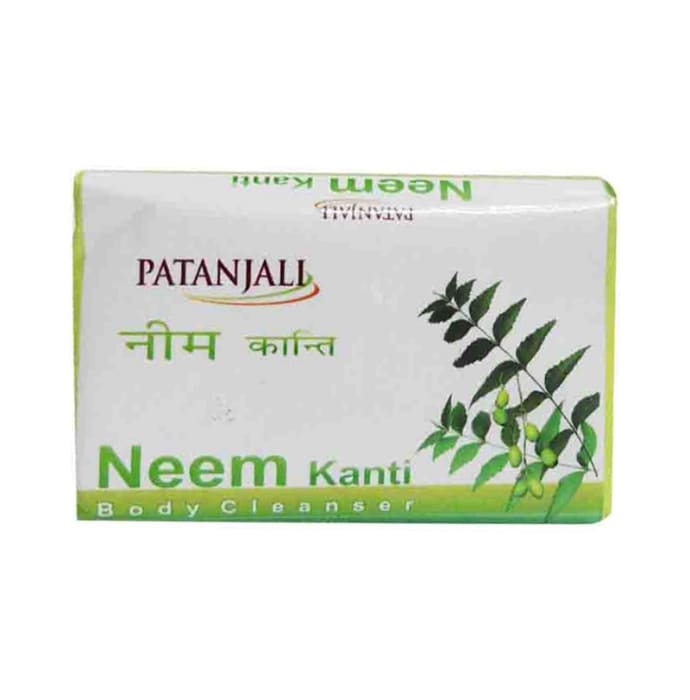 Patanjali ayurveda neem kanti body cleanser soap pack of 5
