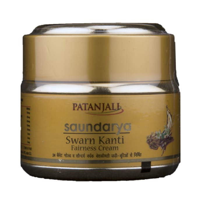 Patanjali ayurveda saundarya swarn kanti fairness cream (15gm)