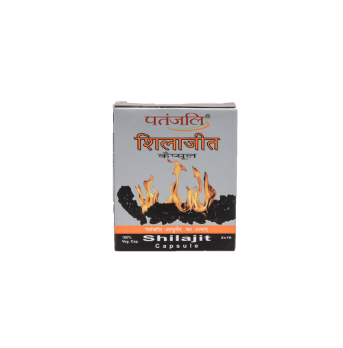 Patanjali ayurveda shilajit capsule pack of 2 (20'S)