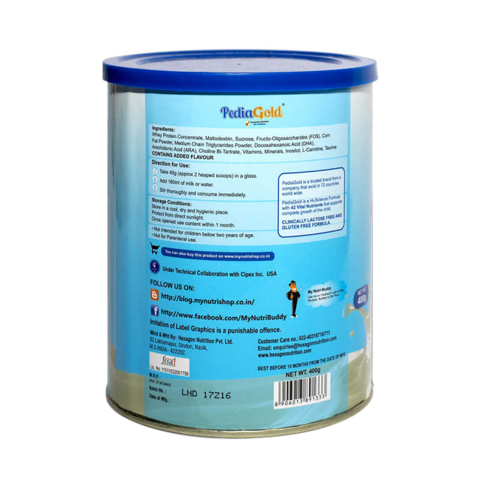 Pediagold powder vanilla (400gm)