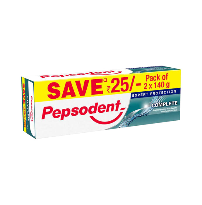 Pepsodent Expert Protection Complete Toothpaste(140gm Each)