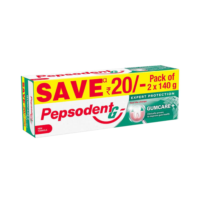 Pepsodent Expert Protection Gum Care+ Toothpaste (140gm Each)