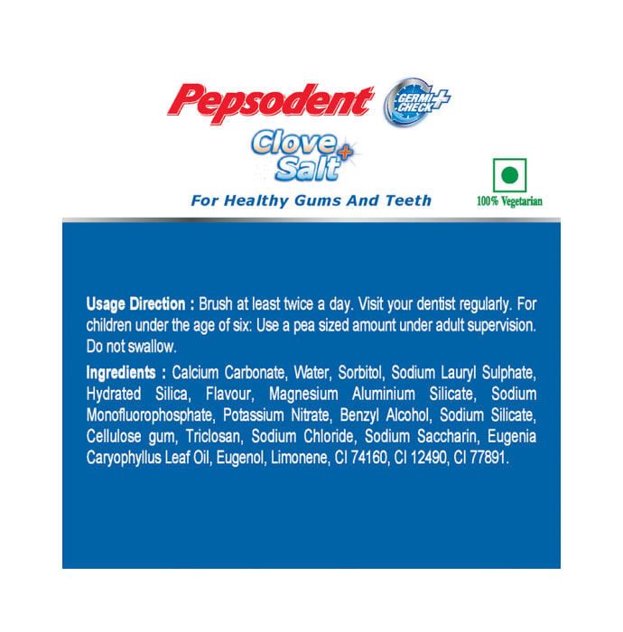 Pepsodent Toothpaste Clove+Salt (100gm)