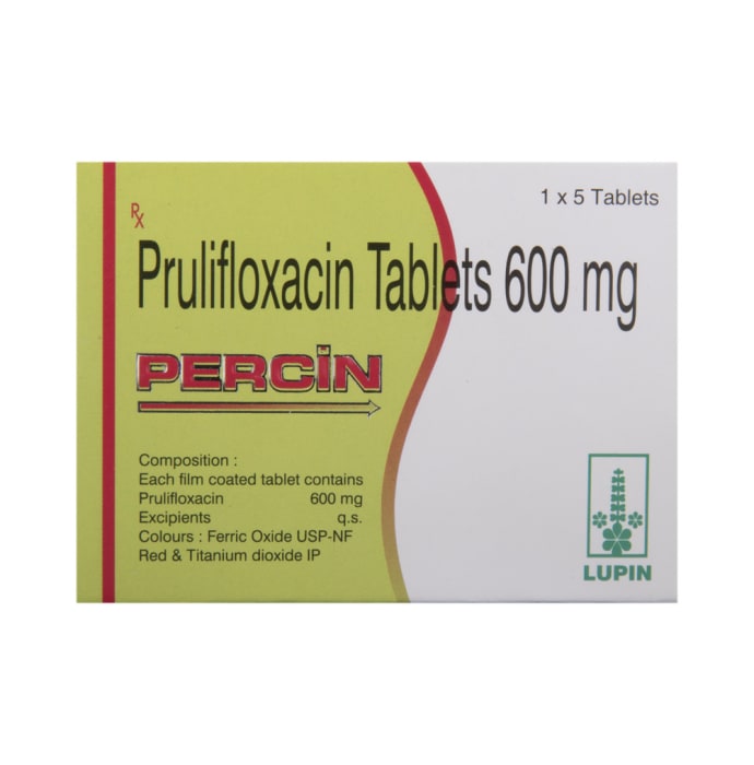 Percin 600mg Tablet (5'S)