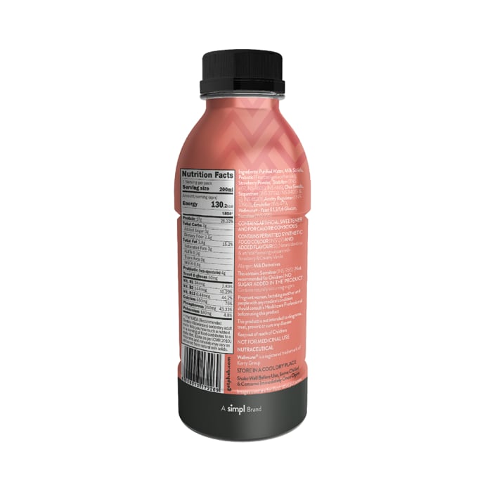 Phab Strawberry Cream Protein Milk Shake (200ml Each)