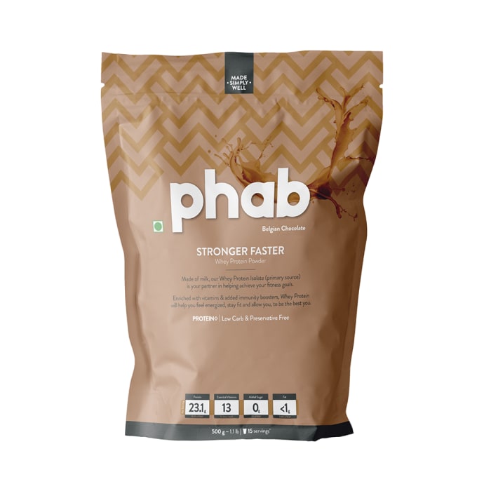 Phab Whey Protein Powder Belgian Chocolate (1kg)