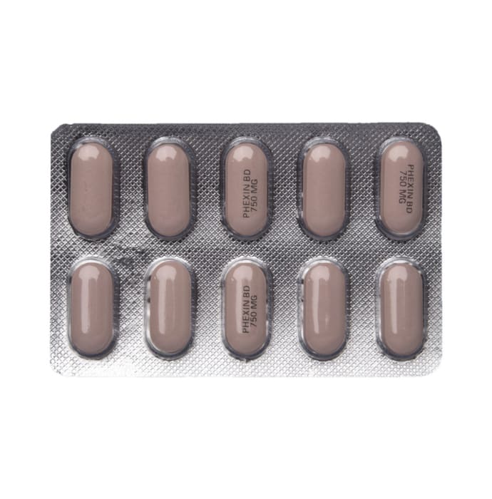 Phexin BD 750mg Tablet (10'S)