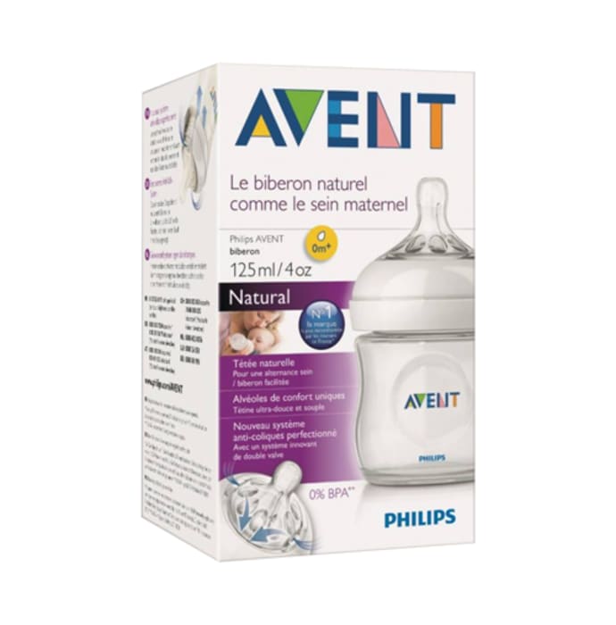 Philips avent natural 125ml feeding bottle