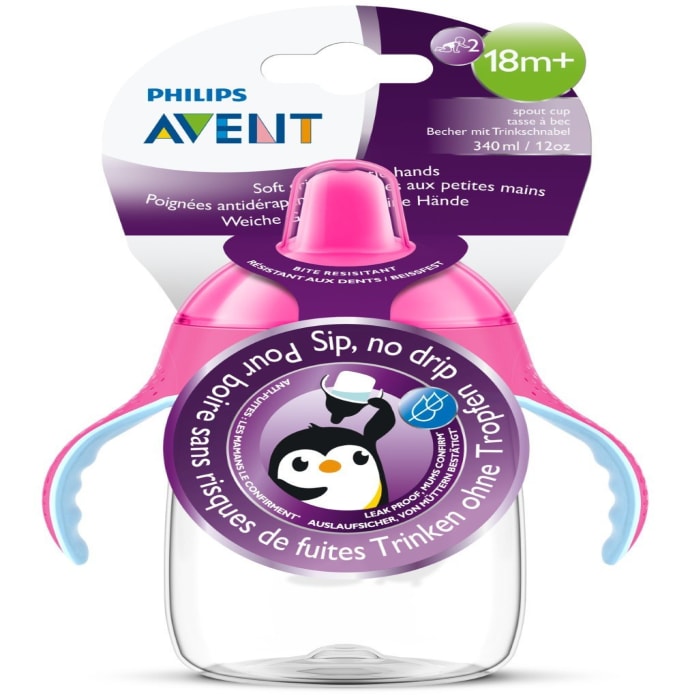 Philips Avent Premium Soft Spout Cup Pink (200ml)