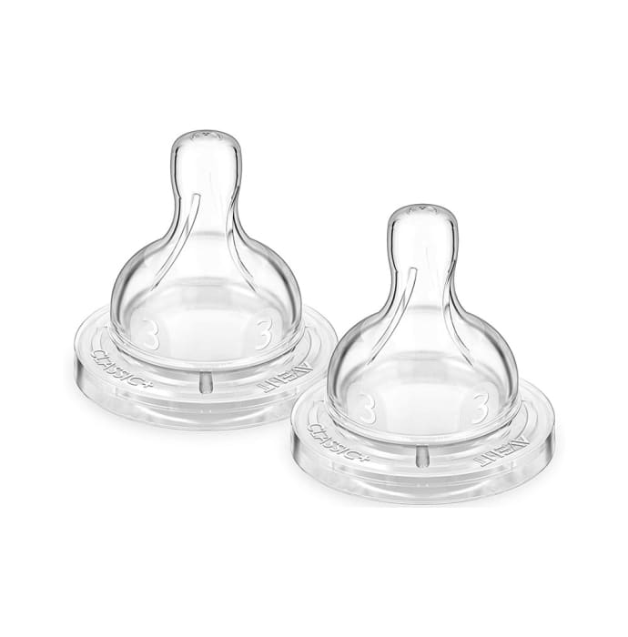 Philips Avent SCF633 / 27 Classic Medium Flow Teat 3 Holes 3 Month+