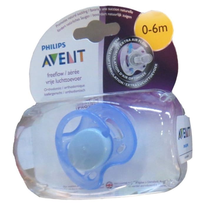 Philips Avent Soother Fast Flow 0 to 6 Months