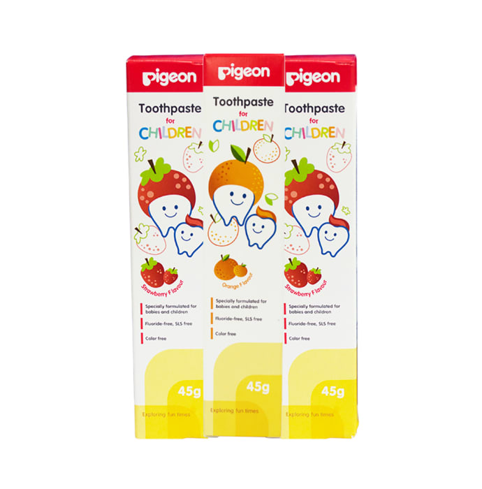 Pigeon children toothpaste strawberry pack of 2