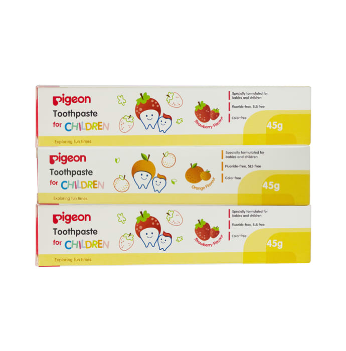 Pigeon children toothpaste strawberry pack of 2