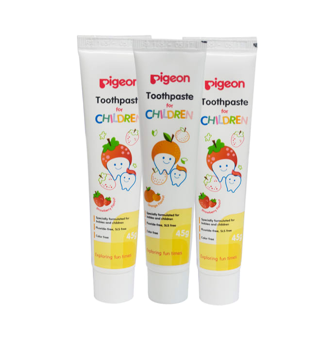 Pigeon children toothpaste strawberry pack of 2