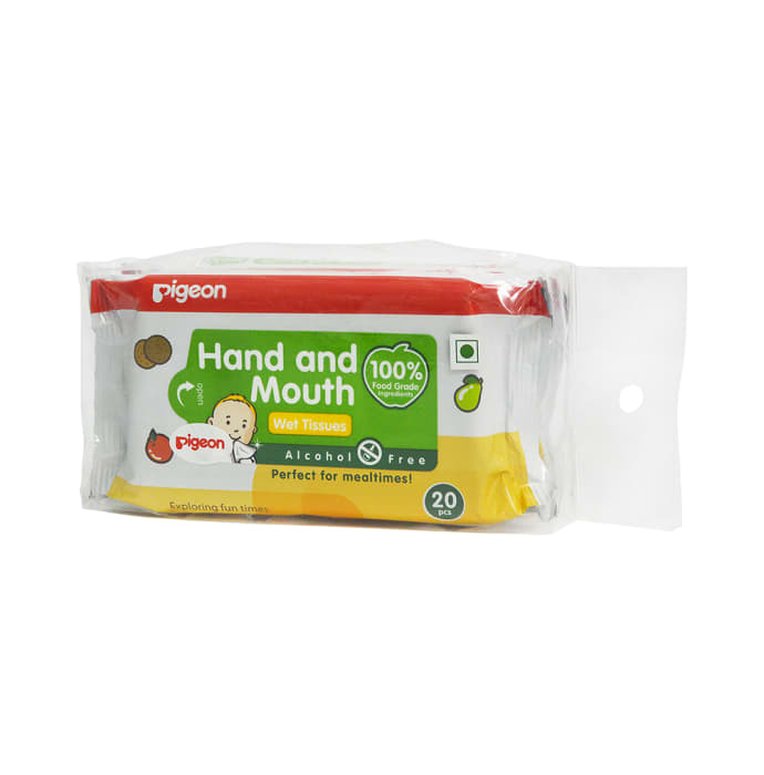 Pigeon Hand and Mouth Wipes