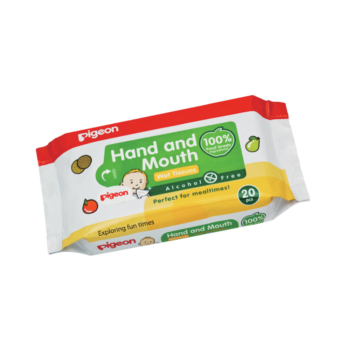 Pigeon Hand and Mouth Wipes