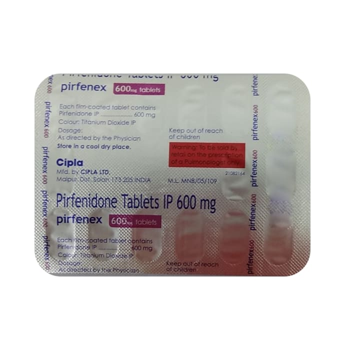 Pirfenex 600mg Tablet (15'S)