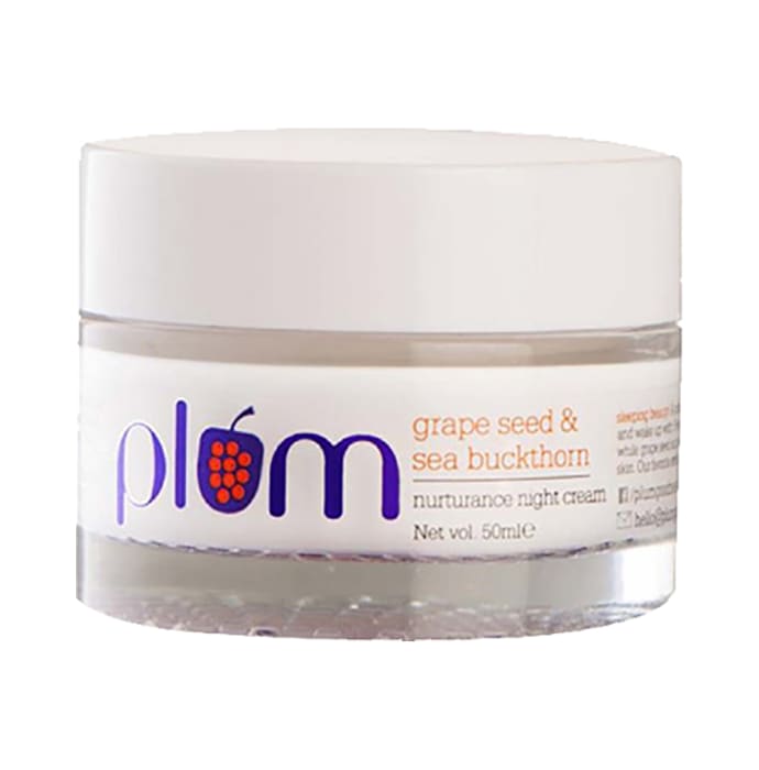 Plum Grape Seed & Sea Buckthorn Nurturance Night Cream (50ml)