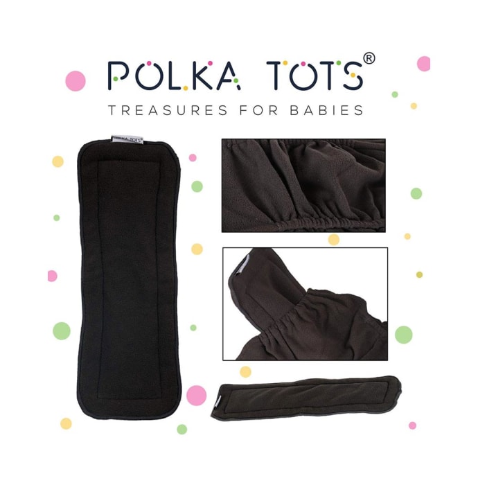 Polka Tots Bamboo Charcoal 5 Layers Liner Insert