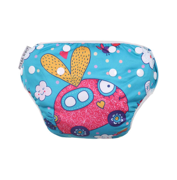 Polka Tots Swim Diaper Car Design