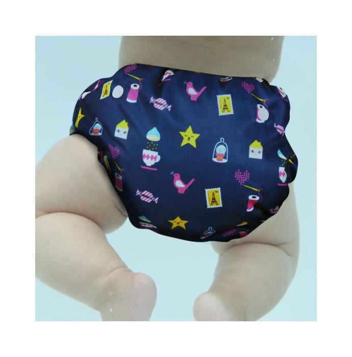 Polka Tots Swim Diaper Mix Design