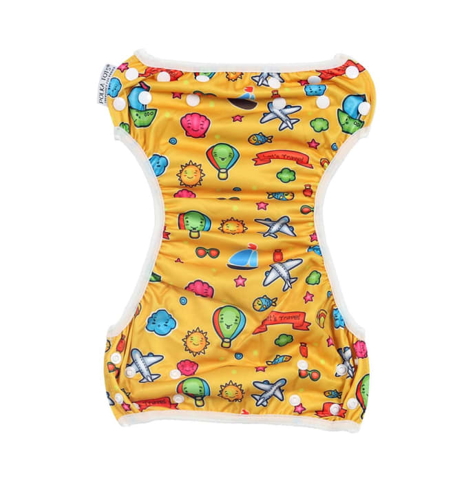 Polka Tots Swim Diaper Travel Design