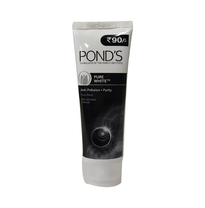 Pond's Pure White Face Wash with Activated Charcoal (100gm)