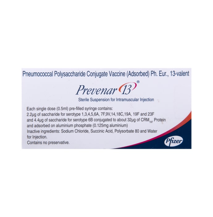 Prevenar 13 Vaccine (0.5ml)