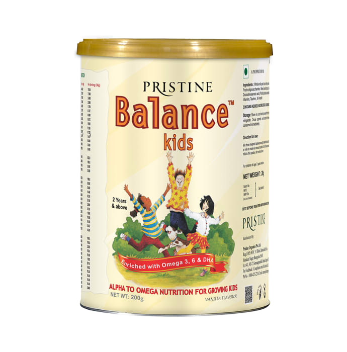 Pristine Balance Kids Vanilla Powder (200gm)