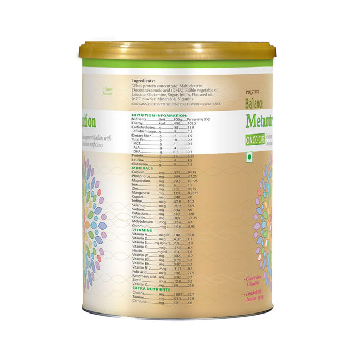 Pristine Balance Metanutrition Onco Care Powder (400gm)