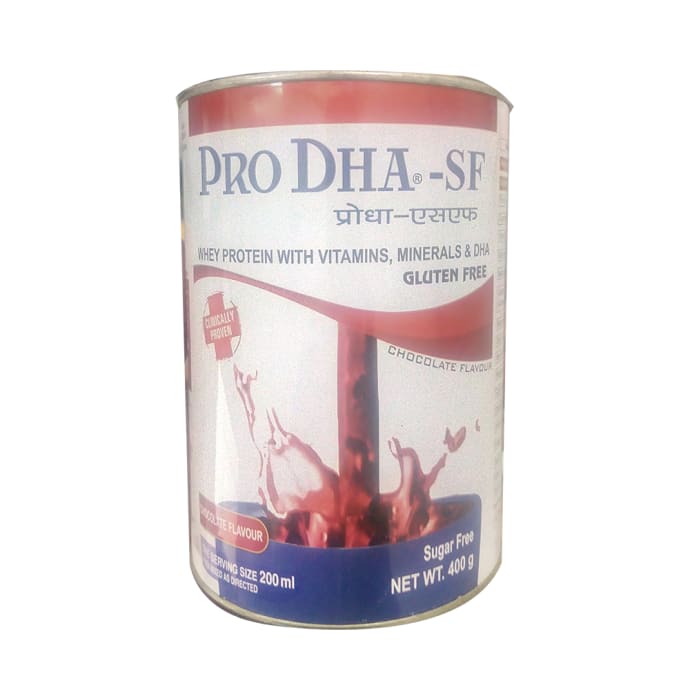 Pro Dha Powder Chocolate Sugar Free (400gm)