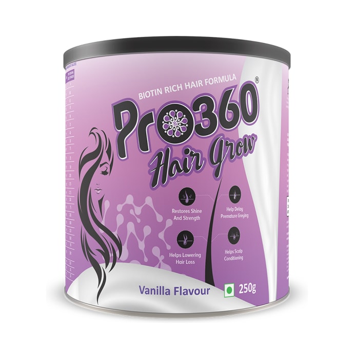 Pro360 Hair Grow Vanilla (250gm)