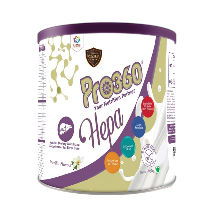 Pro360 Hepa Vanilla (400gm)