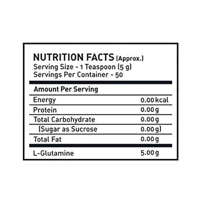 Proburst l-glutamine powder