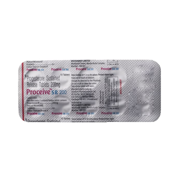 Proceive 200mg Tablet SR (10'S)