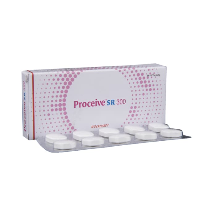 Proceive 300mg Tablet SR (10'S)