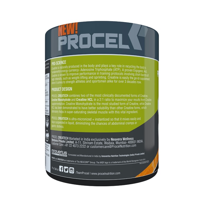 Procel Createch Multi-Form Creatine Matrix Powder Orange Burst (250gm)