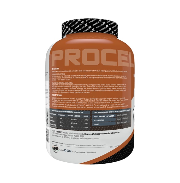 Procel Ketowhey Ketogenic Protein Powder Swiss Milk Chocolate (2kg)