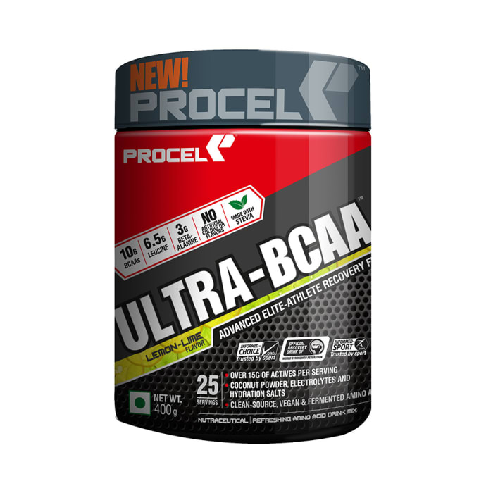 Procel Ultra-BCAA Powder Lemon-Lime (400gm)