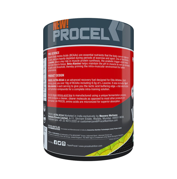 Procel Ultra-BCAA Powder Lemon-Lime (400gm)