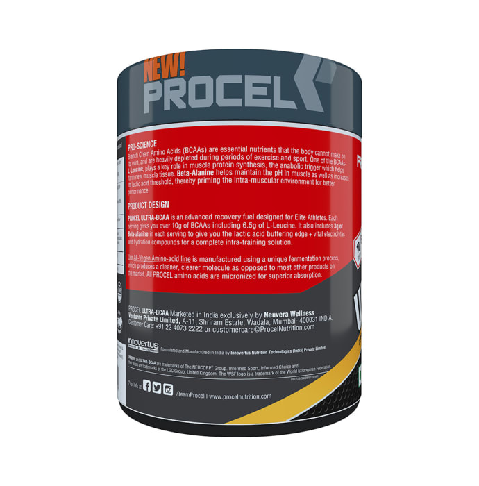 Procel Ultra-BCAA Powder Orange Mango (400gm)