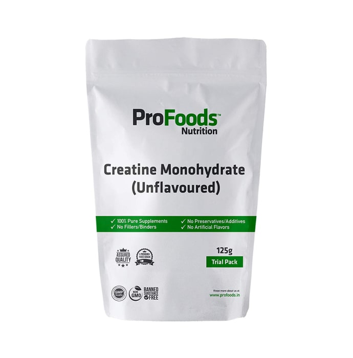 ProFoods Creatine Monohydrate Unflavoured (125gm)